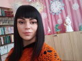 "Новогодний уголок в библиотеке."