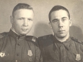 Участник ВОВ Сапин Александр Петрович (слева)